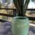Round Lime Green Flower Pot/Planter 1 thumbnail