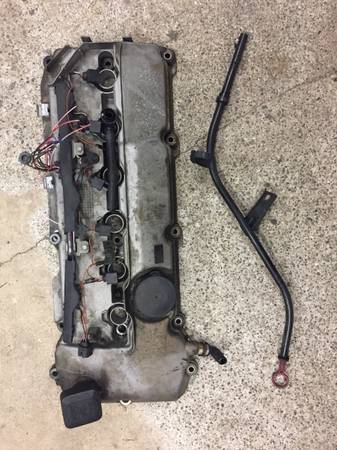 BMW E46 M56 valve cover conversion 1