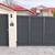 Louvered Screen Metal Fence Panels (6'Hx6'W) Black, White or Brown 9 thumbnail