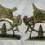 Vintage Firemen's 'First Responders' Fire Department Brass Bookends 5 thumbnail