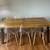 Wood Dining table with chairs 1 thumbnail