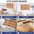 Bamboo Wrap Dispenser (Wrap Organizer, 3-slots) 6 thumbnail
