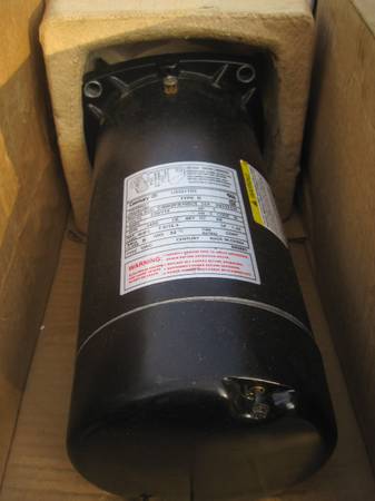 New Pool Pump Electric Motor 1 Hp 115/230 Vac 1