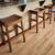 Three (3) Amish Made Solid Maple Barstools 1 thumbnail