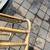 Vintage burnt bamboo / rattan side table B103 11 thumbnail