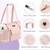 Dog carrier purse tote bag pink - new 5 thumbnail