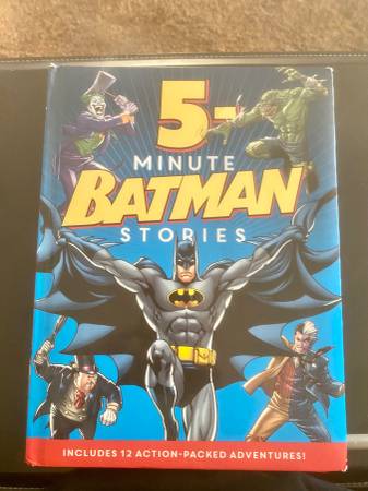 5-Minute Batman Stories (Hardcover Book) 1