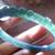 Certified A JADE JADEITE Icy Green Handmade Phoenix Bangle Bracelet 55 7 thumbnail