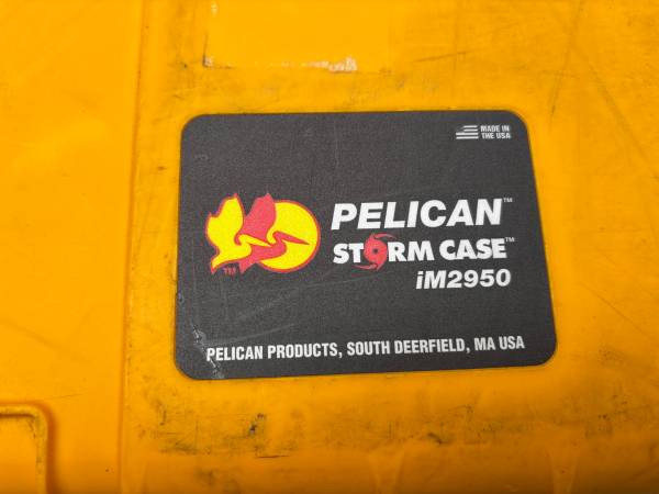 Pelican iM2950 Storm Trak Case with padded dividers - $25063471453902467123