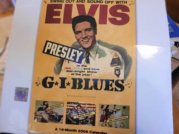 Elvis Calendar 1