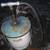 VINTAGE LARGE OIL TANK WITH PUMP & TEXACO GREECE CAN 5 thumbnail