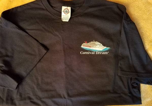Black Carnival Dream Large T-Shirt 1