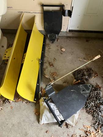 John Deere Plow for X300 and X500 1