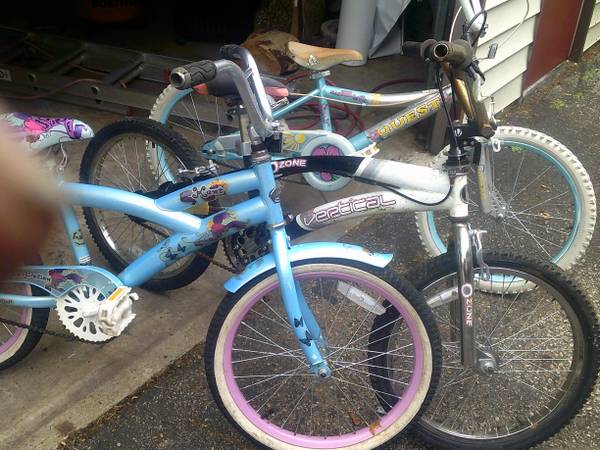 bikes. 20" 3 ea 1