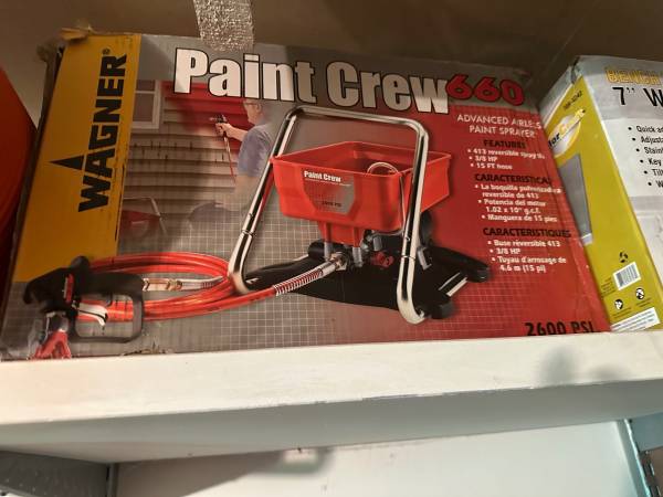 Paint sprayer-never used 1