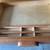 Solid oak desk with hutch/shelf 4 thumbnail