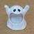 NEW Boston Warehouse ceramic Halloween ghost tea light candle holder 1 thumbnail