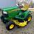 John Deere x475 Heavy Duty Garden Tractor with a 54 in lawn mower 4 thumbnail