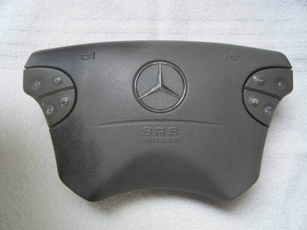 00-03 Mercedes W210 W208 Steering Wheel Airbag Gray Color 1