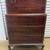 Antique flame mahogany dresser 1 thumbnail