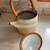 Teapot ceramic pottery bamboo handle 4 thumbnail