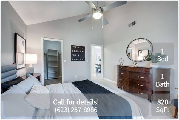 $1,515 / 1br - 820ft2 - ¡Exactamente lo que estabas buscando! 1 dormitorio / 1 baño. ¡Ven a verlo! (Phoenix)64024998672641121