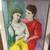 Vintage PICASSO The LOVERS Litho PRINT Framed Matted Art wall hanger 2 thumbnail