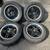 Black American racing 16 inch rims 5 on 4.5 lugs Ford, toyota, Honda. 1 thumbnail