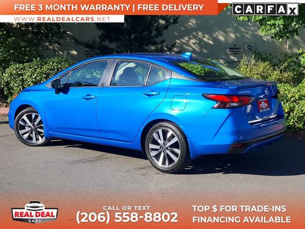 $247/mo - 2021 Nissan Versa SRSedan - $15,999 (9326 Evergreen Way Everett,)63617255735041121