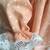 Rare Bunny Doll Hand Crafted Painted Face w Natural Eyelashes & Stand 11 thumbnail