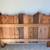 Rustic queen headboard and frame 2 thumbnail