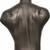 MANNEQUIN DISPLAY FULL TORSO BLACK MANNIQUIN FORM 2 thumbnail
