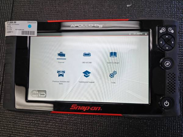 Snap On Apollo-D9 Scanner 192687-1 1