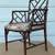 Classic Hollywood Regency Faux Bamboo Armchair 6 thumbnail
