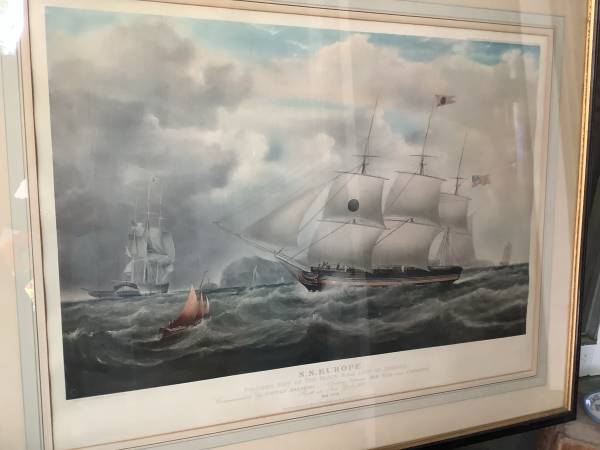 Maritime art, nautical,  ship 1