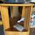 2 Stand - one with door & wheel, second wood open stand - in excellent condition 5 thumbnail