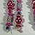 (4pc) Christopher Radko European Glass Strings of Candy Garland 2 thumbnail