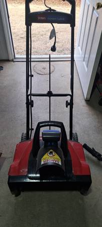 Snow thrower electric 1