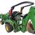 John Deere 1025r with loader, backhoe, brushhog, box-scraper 6 thumbnail