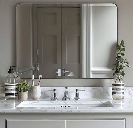SEVERAL MODERN BATHROOM MIRRORS - ALLNEW 1