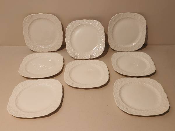 Pope Gosser "Rose Point" Steubenville - Ivory Dinnerware 1