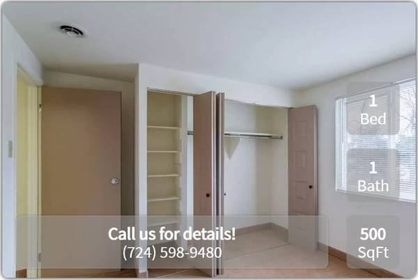 $615 / 1br - 500ft2 - 1 Bed, 1 Bath. Great access to public transportation! We're nearby! (Indiana)63977127107202122