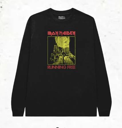 Iron Maiden Running Free Anniversary Long Sleeve 1