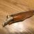 HANDMADE DEER HORN BLADE KNIFE WITH LEATHER SHEETH 3 thumbnail