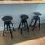 IKEA DALFRED Bar Stools – Black (3 units) 1 thumbnail