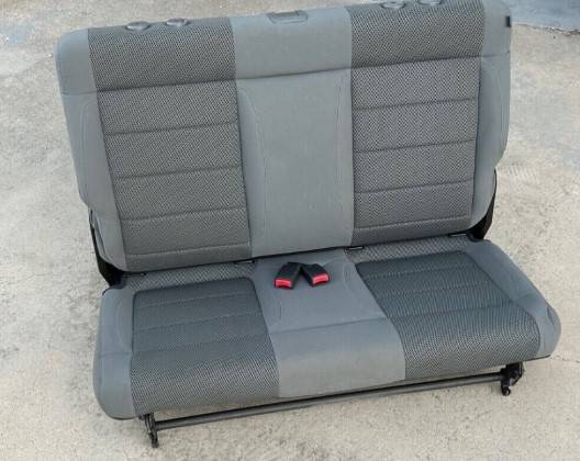 Jeep Wrangler back seat 2008 1