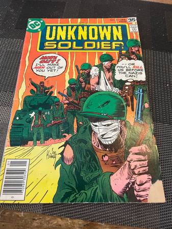 DC Comics Unknown Soldier Comic Book 1