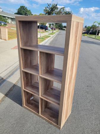 Ikea kallax 7 cube cubbie bookcase shelf shelves storage tv stand dresser unit 1
