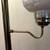 VINTAGE 1960s WHITE MILK GLASS 3 LIGHT TENSION POLE LAMP 12 thumbnail