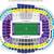 2 VIKINGS SINGLE GAME CLUB TICKETS. BEST SEATS! FRONT ROW, 50 YD LINE 1 thumbnail
